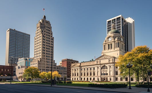 The city of Fort Wayne, Indiana