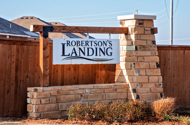 The entrance to the Robertson Landing addition is shown this month in Oklahoma City.