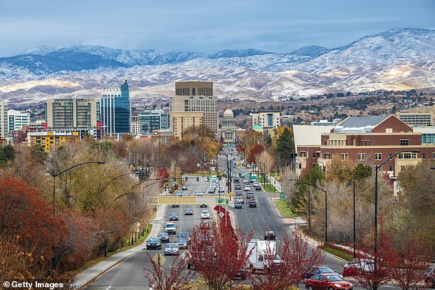So-called pandemic 'boomtown' Boise, Idaho, saw prices decline 3.8 percent to a total of $123.9 billion in December 2023 - the most of any metro