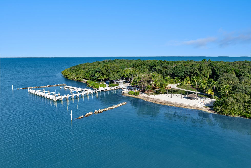 Marina on Pumpkin Key. The entire private island along with a mainland house in the Key Largo Ocean Reef Club was listed at $75 million on Feb. 13, 2024 by Compass.