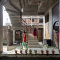 Vasat Vita Office and Residence / Vuumaatra Consultants - Interior Photography, Stairs, Windows, Beam