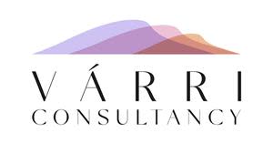 The Várri Consultancy logo combines a distinctive three peaks symbol and a customised wordmark. The triple peak emblem signifies the brand’s Nordic roots and its business presence in a desert nation, embodying the blend of enduring stability and adaptive agility. The transparent hues of the logo symbolize Várri's commitment to transparency and integrity.