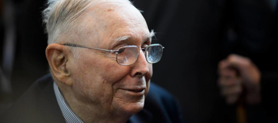 'I was always so proud of it': Charlie Munger had a ready reply when he was asked to name the investment he liked most