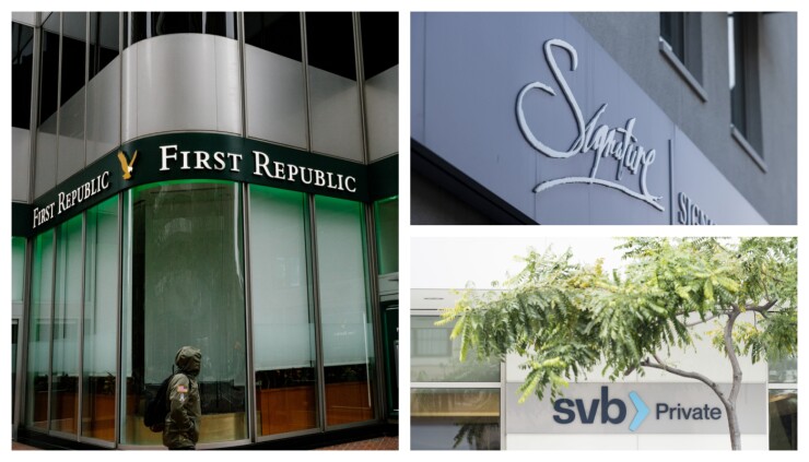 Silicon Valley Bank - First Republic Bank - Signature Bank