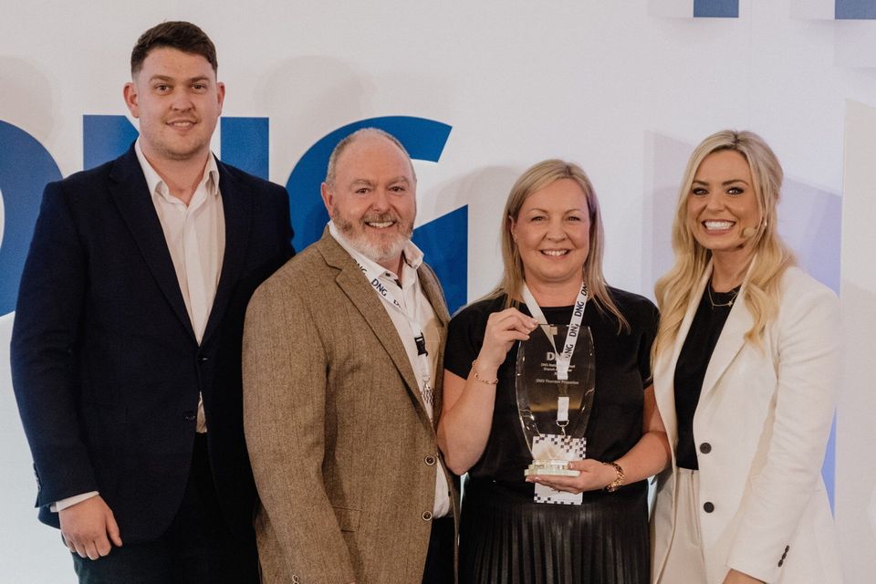 Left to right – Darren Ronan, Brian Thornton, DNG Thornton Properties, Anna Thornton, DNG Thornton Properties and Anna Geary.