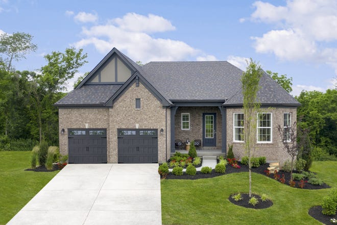 The Naples, a single-family home at 2273 Silver Peak Drive in Hebron in the Rivers Pointe Estates subdivision, will be priced in the mid-$400,000 range, according to the builder.