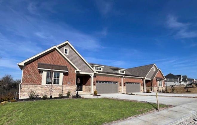 A ranch-style house at 824 Fairbanks Lane in the Memorial Pointe subdivision in Southgate is priced just over $961,000.